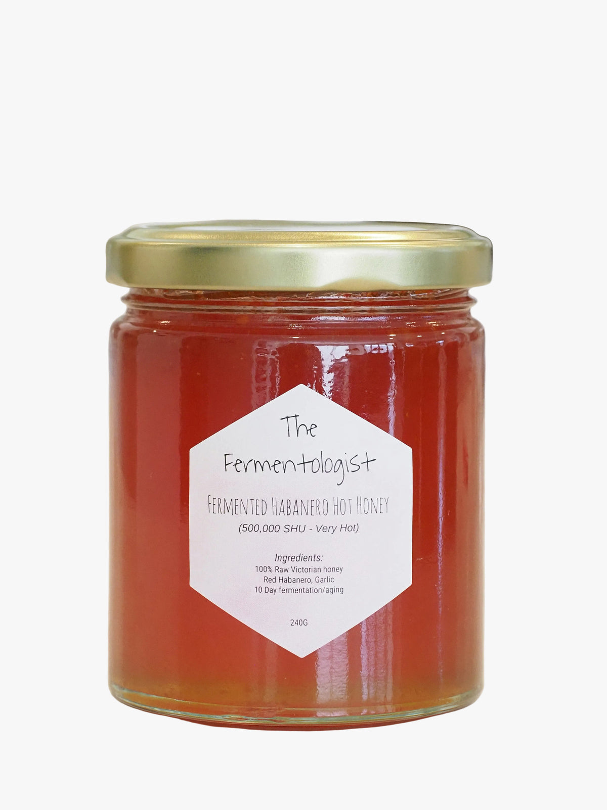 Fermented Habanero Hot Honey