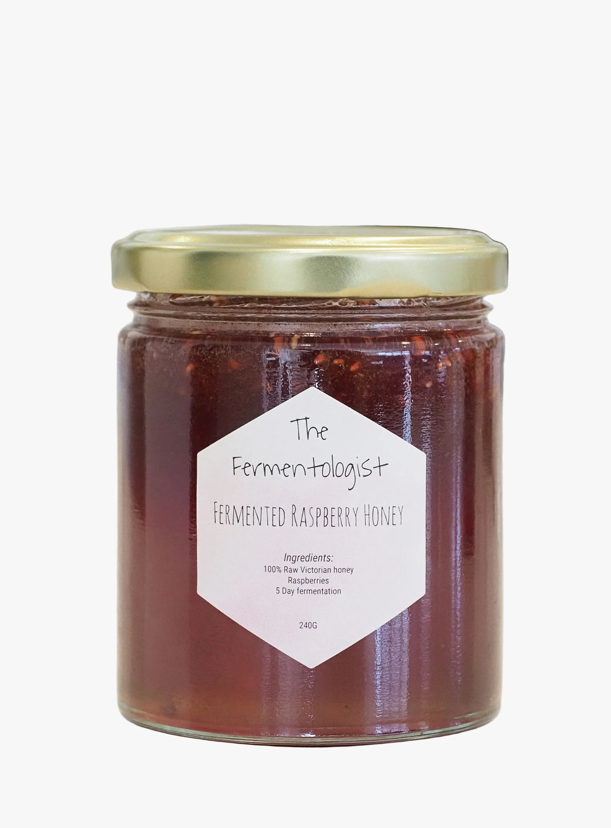 Fermented Raspberry Honey